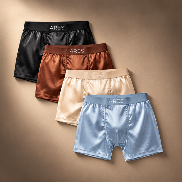 Ares silkeboxershorts | Komfort hele dagen