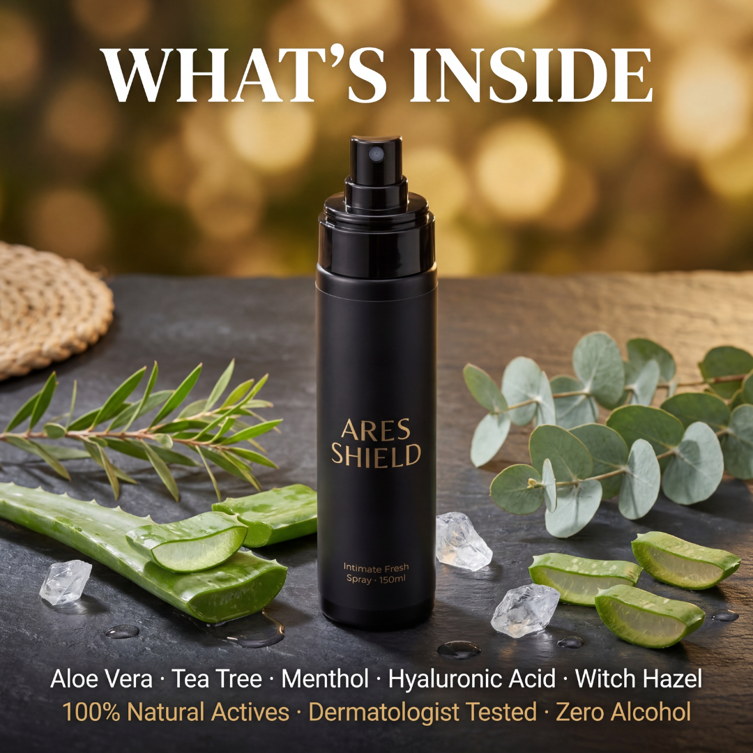 Ares Shield - Intim beskyttelsesspray til mænd