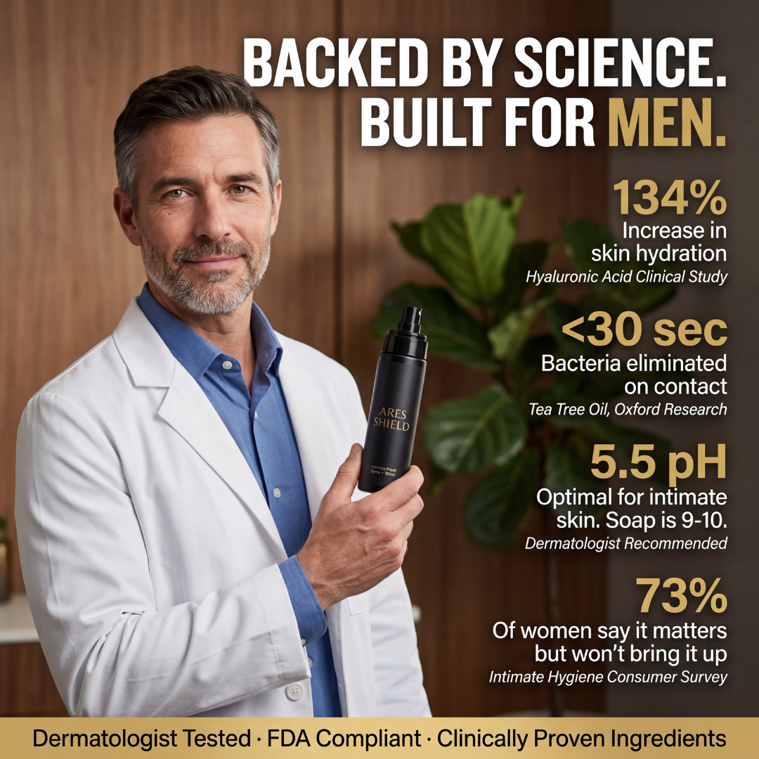Ares Shield - Intim beskyttelsesspray til mænd