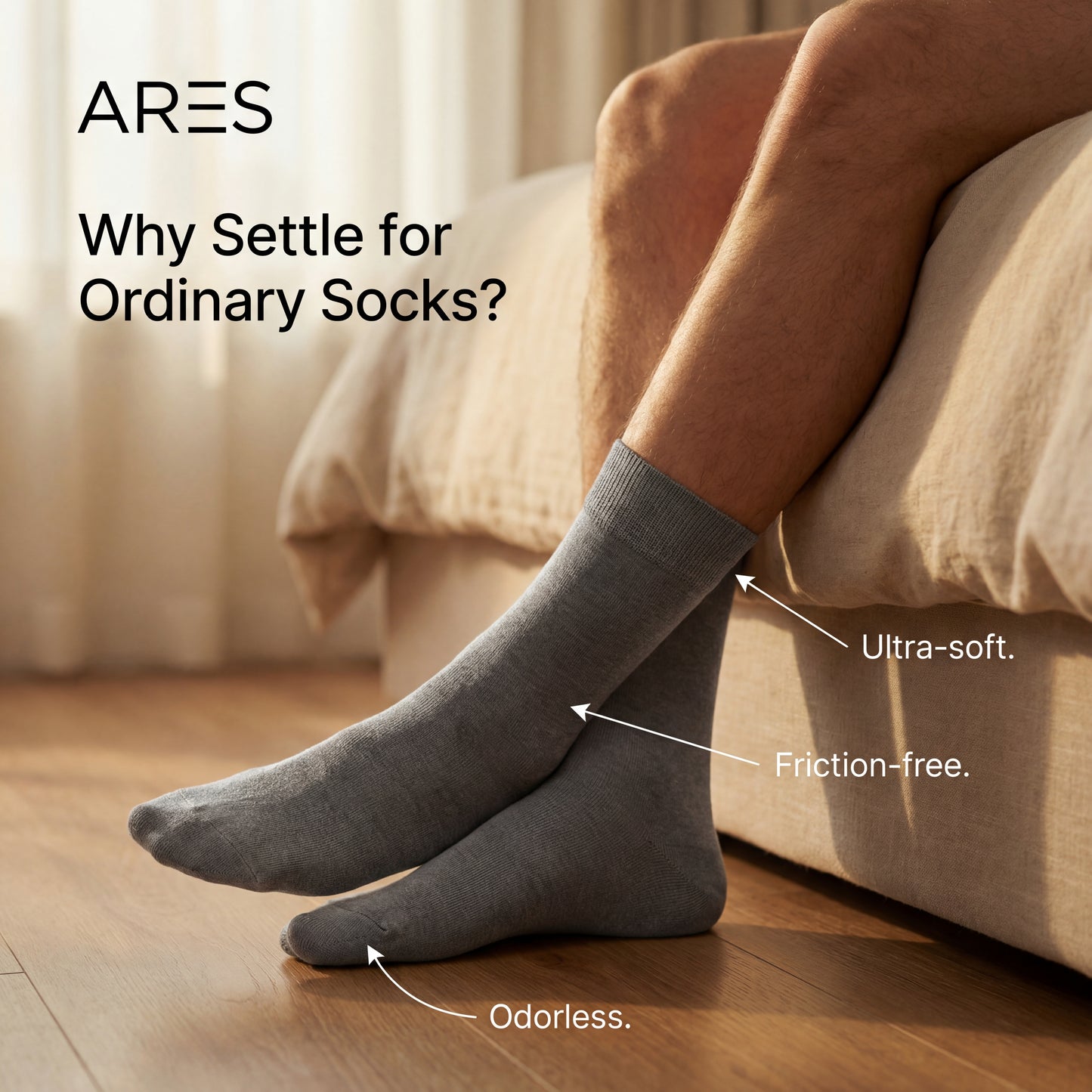 Førsteklasses silkestrømper | Komfort hele dagen (NY)