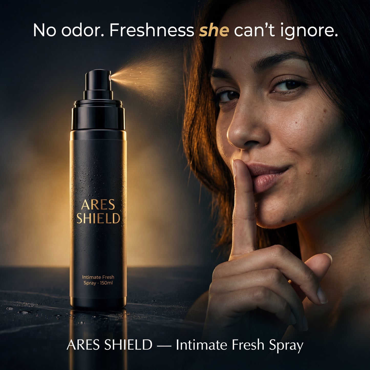 Ares Shield - Intim beskyttelsesspray til mænd