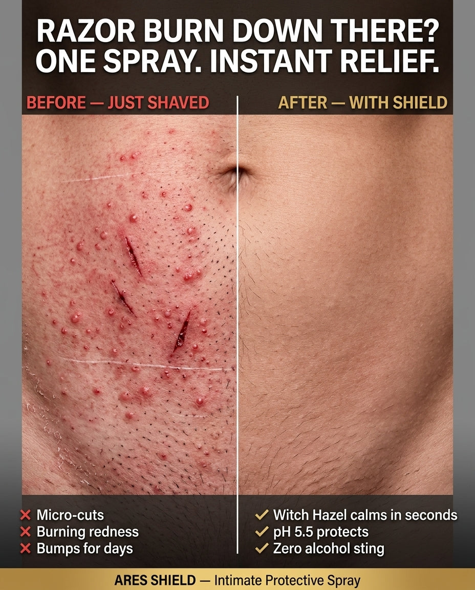 Ares Shield - Intim beskyttelsesspray til mænd